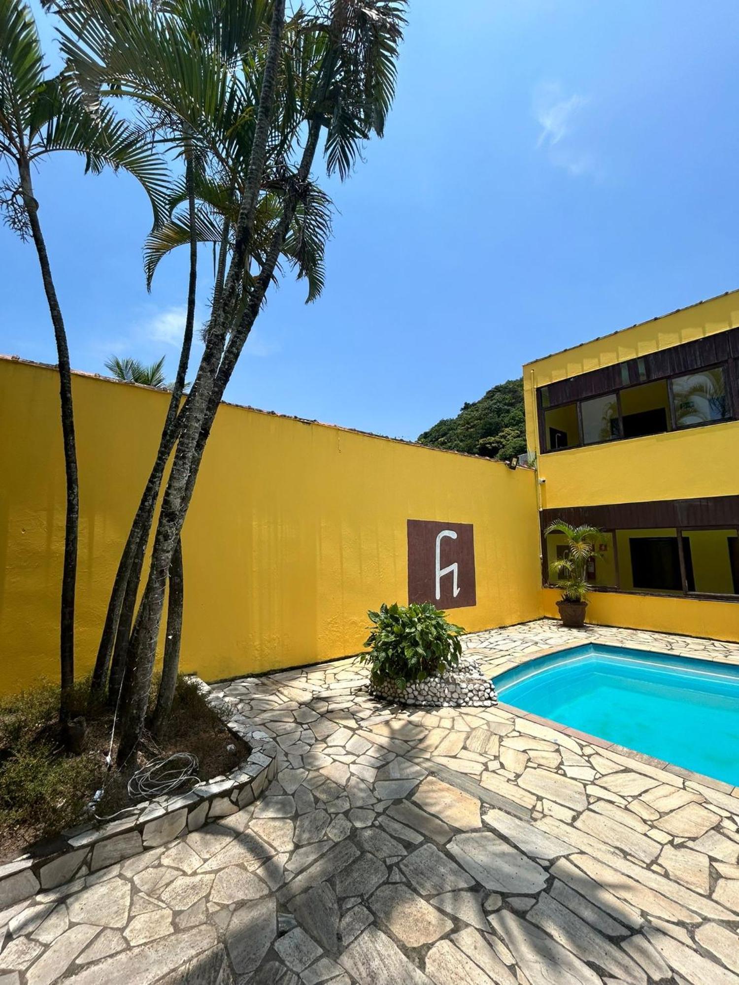 Pousada E Restaurante Frente Mar H กัวรูจา ภายนอก รูปภาพ