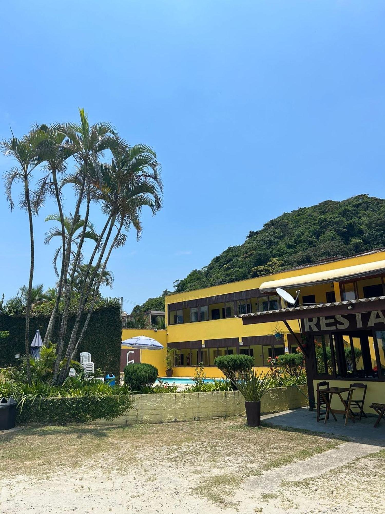 Pousada E Restaurante Frente Mar H กัวรูจา ภายนอก รูปภาพ